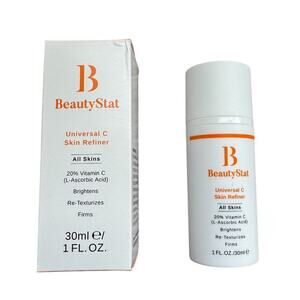 BeautyStat~Universal C Skin Refiner~All Skins~30ml/ 1 fl oz~Full Size~New In Box